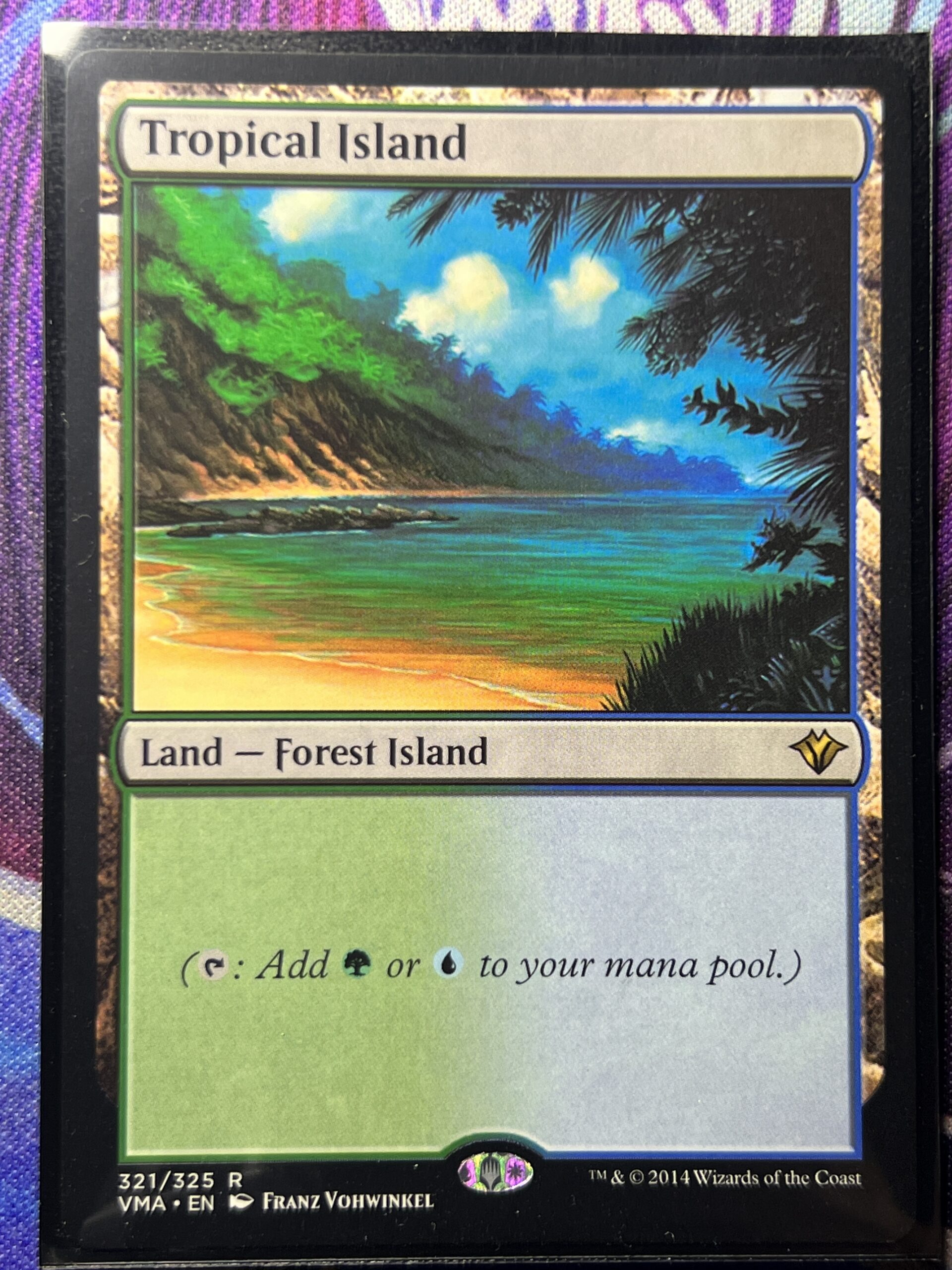 MTG tropical island 3ED 1枚 mtg Tropical ① Tropical Island | 3rd