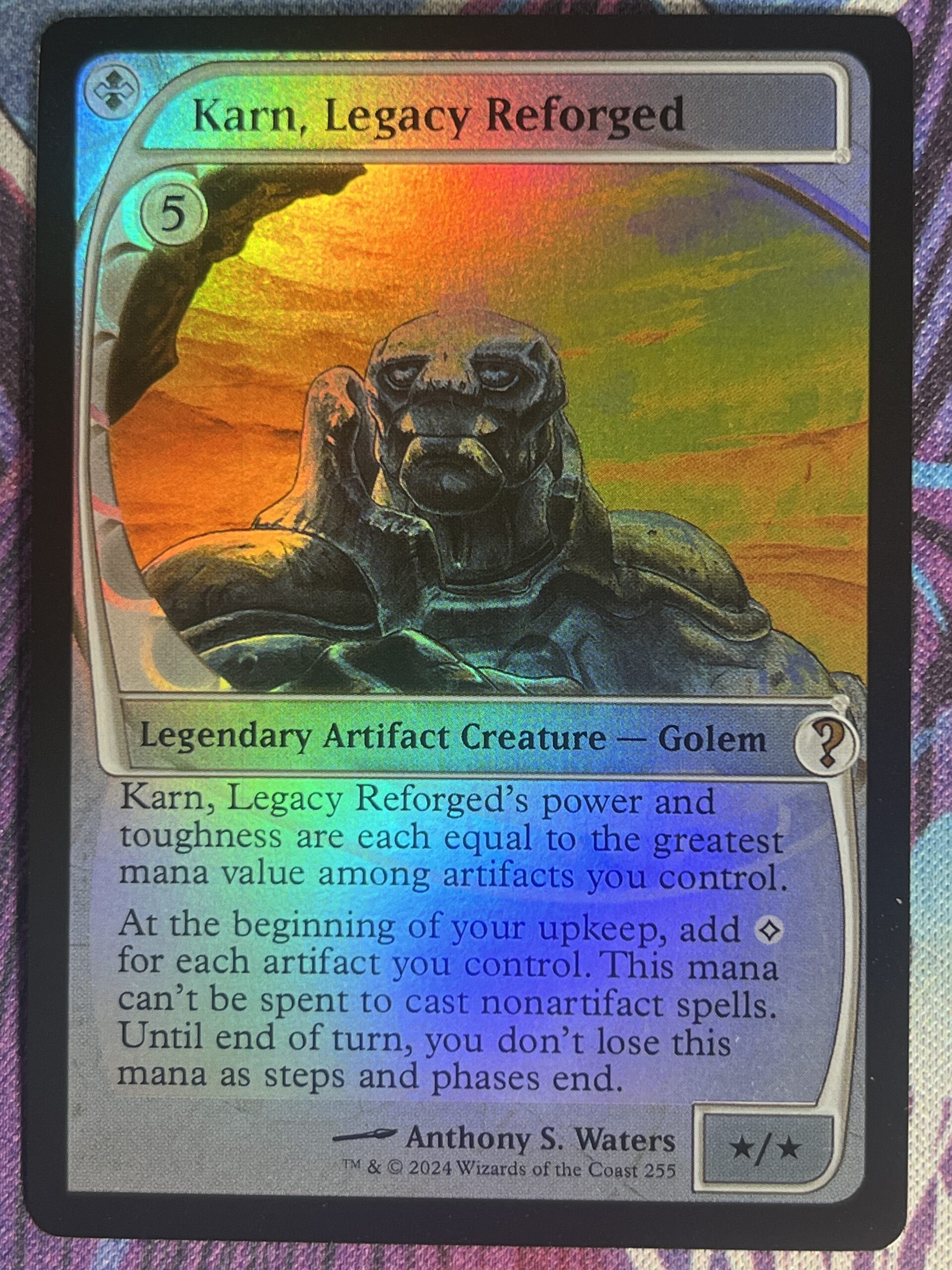 Karn, Legacy Reforged MB2 #255 Foil – Bootleg Mage