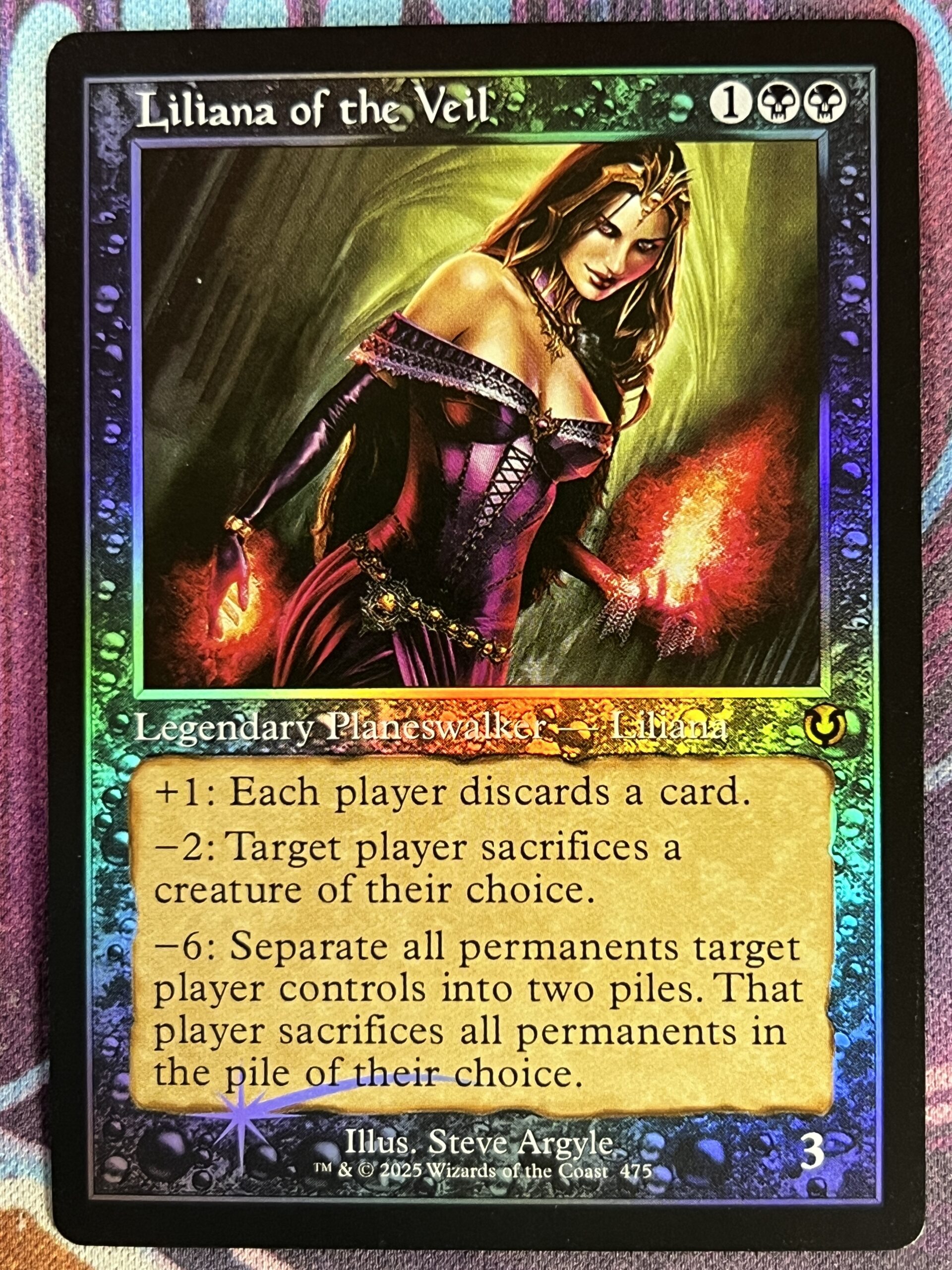 Liliana of the Veil INR #475 Retro Foil – Bootleg Mage