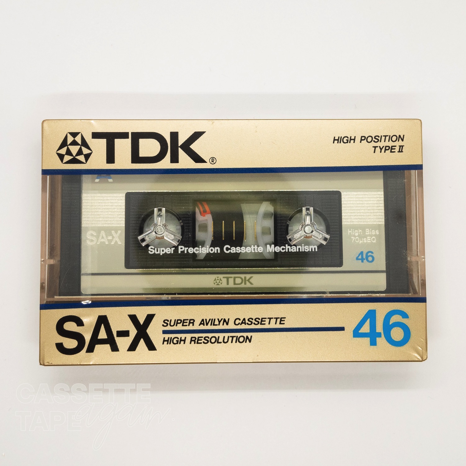カセットテープ メタル ハイポジ TDK MA50、SR70