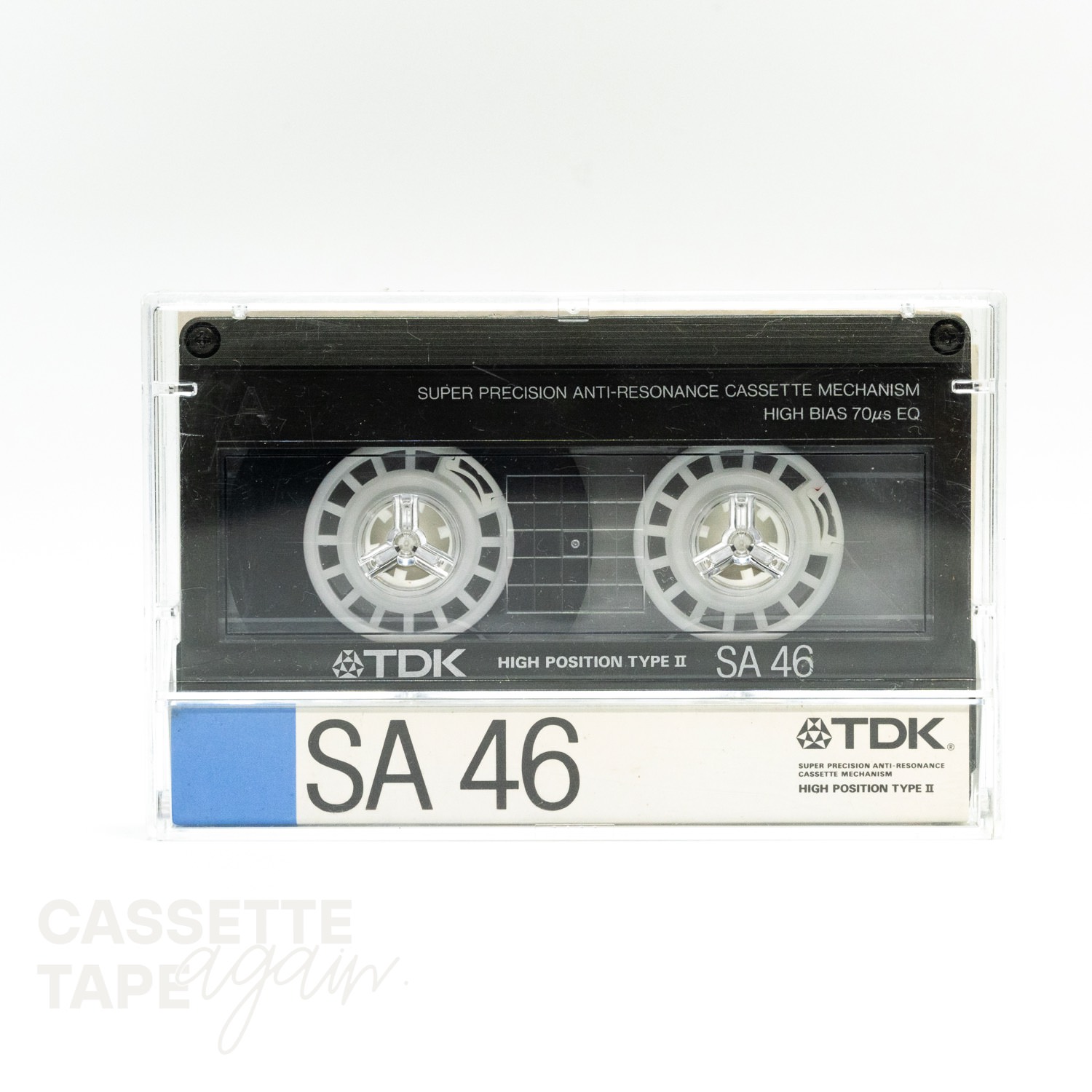 SA 46 / TDK(ハイポジ) - CASSETTE TAPE again.