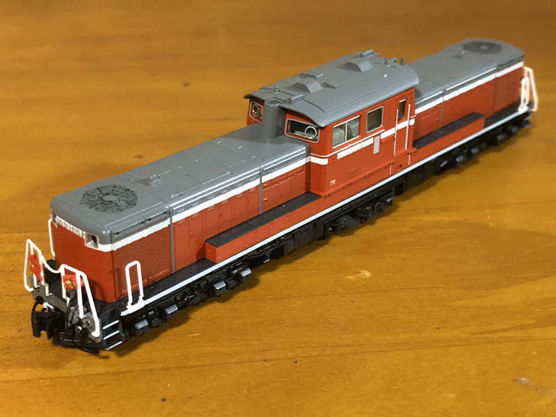 Nゲージ 自衛隊機材輸送列車(2009) 自作品 Nゲージ 自衛隊機材輸送列車