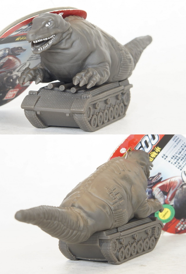 ☆未開封 怪獣郷 恐竜戦車 1999年 ウルトラセブン ソフビ 日本製