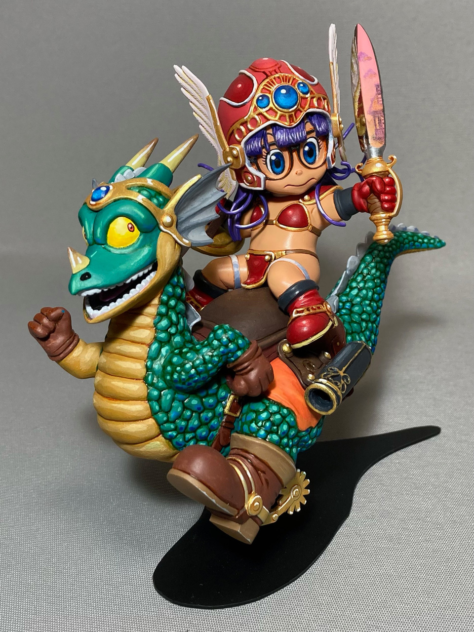 バンダイ Dr.スランプアラレちゃん ファンタジードラゴン プラモデル 3