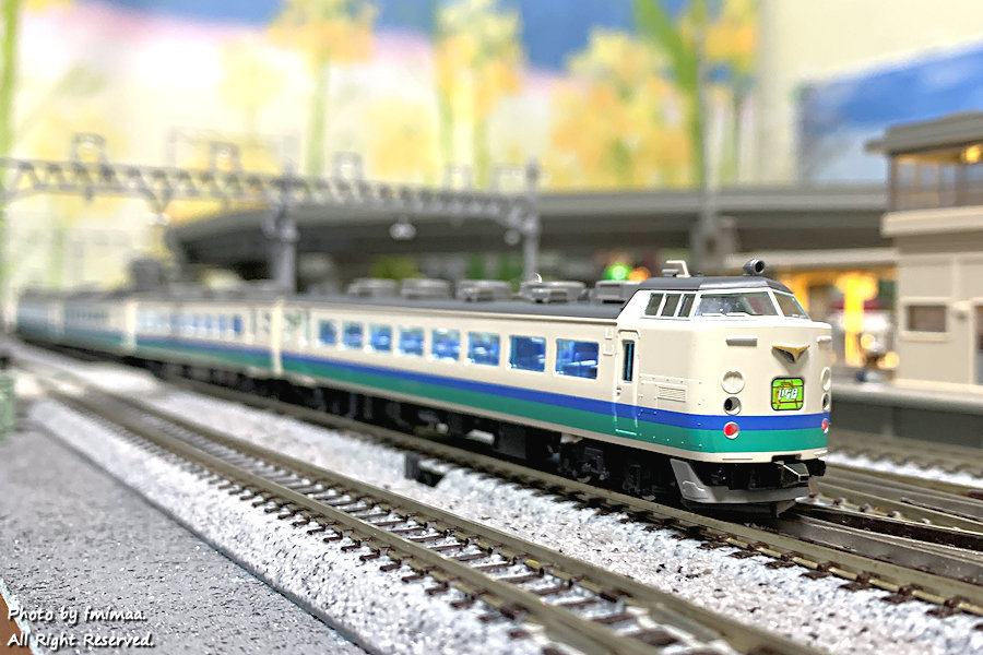 TOMIX 485系1000番台 上沼垂色 TOMIX製 485系1000番台（上沼垂色）を