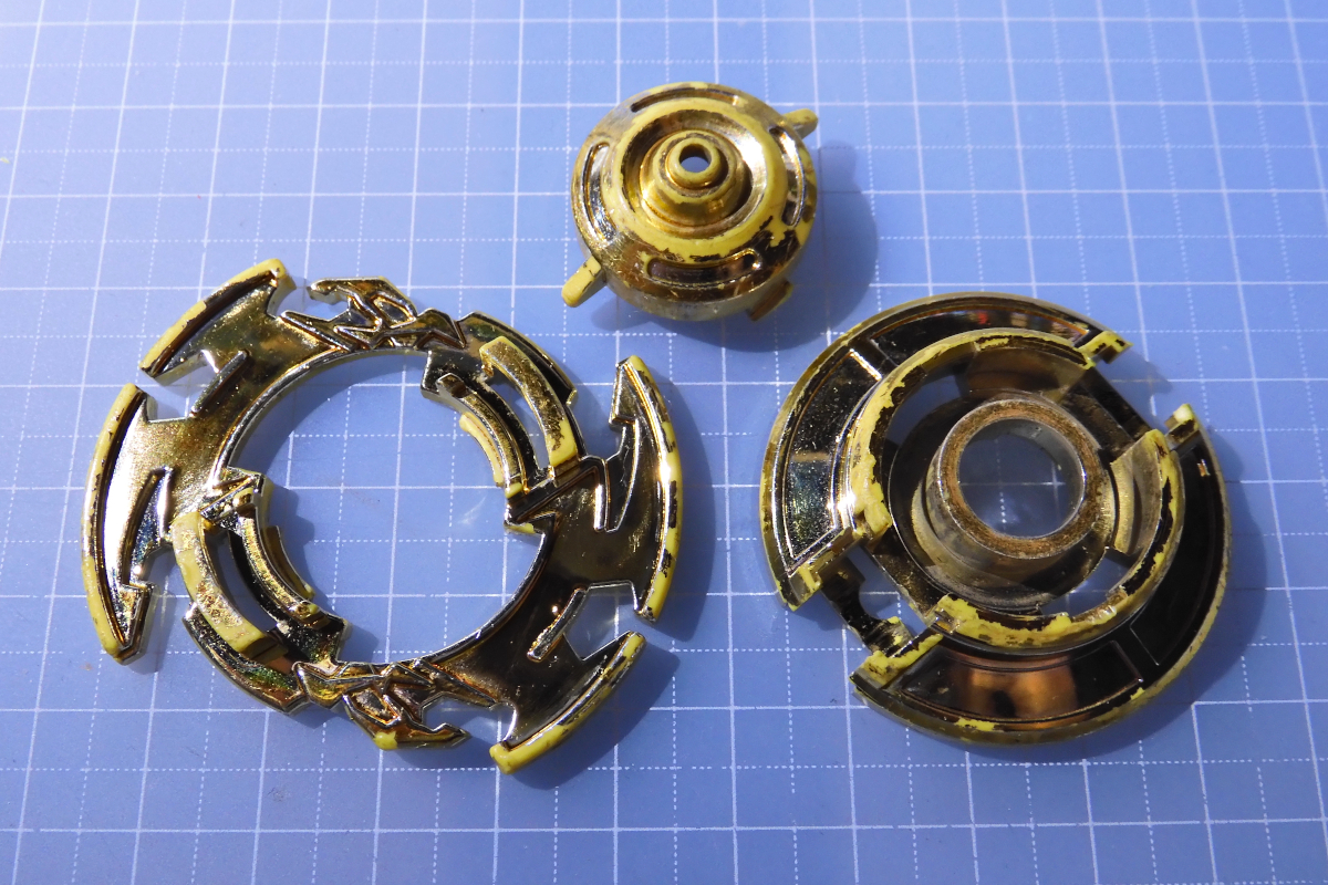 罰当たりにもドランザーS金メッキ剥離 〜前〜 - B型葛茶の適当日記