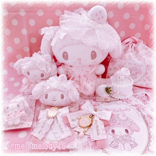 マイメロディ 白いちごのティータイム マスコット サンリオ マイメロ