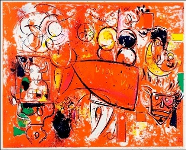 水彩画 利根山光人「VIVA MEXICO」 水彩画 利根山光人「VIVA MEXICO」