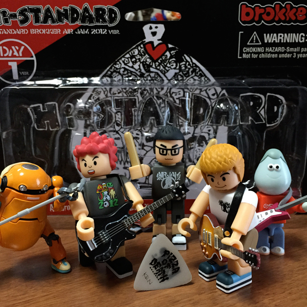 Hi-STANDARD ハイスタ brokker フィギュアセット Hi-STANDARD