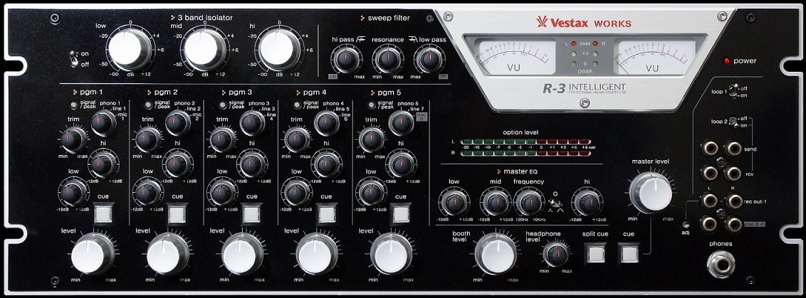極希少・完動品】Vestax R-3 DJ Mixer 名機 生産数300台