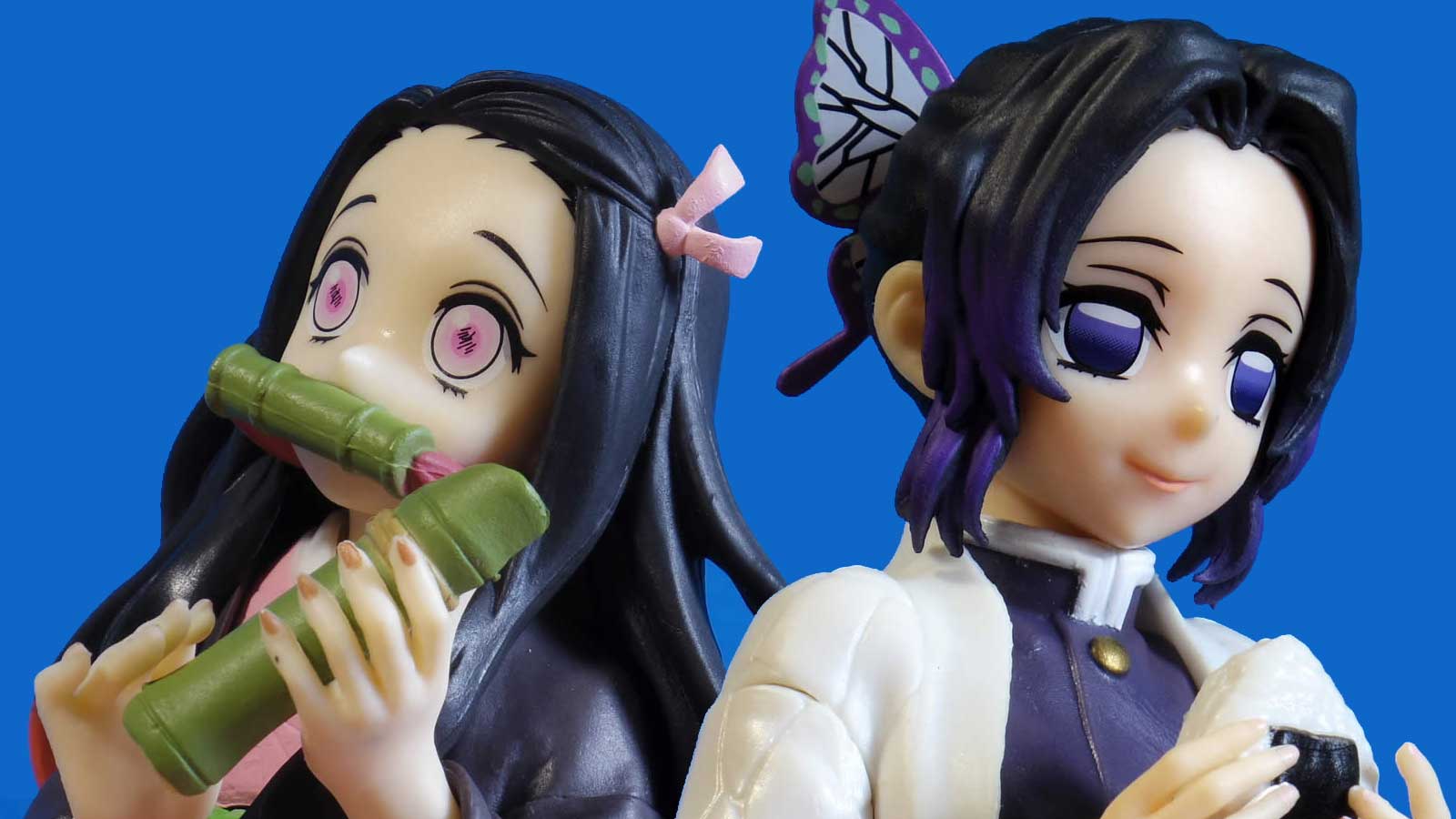 足ぶらカワイイ！ちょこのせフィギュア鬼滅の刃～胡蝶しのぶ＆禰豆子を