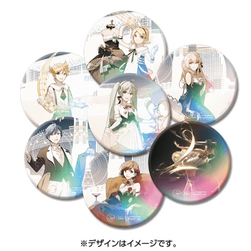 コ*可様 初音ミクシンフォニー2020 缶バッジ 缶バッジ（全8種ランダム