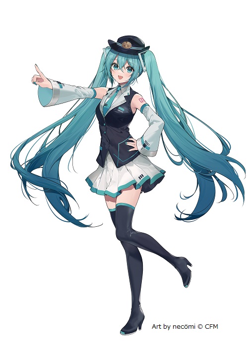 その他（お知らせ）】「鉄道開業150th×初音ミク15th」コラボ商品販売が