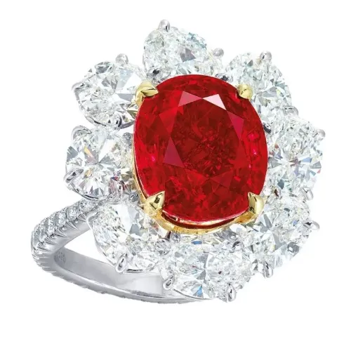 宝石 ルビー ピアス イヤリング PT850｜ブランド買取なら「ブランド