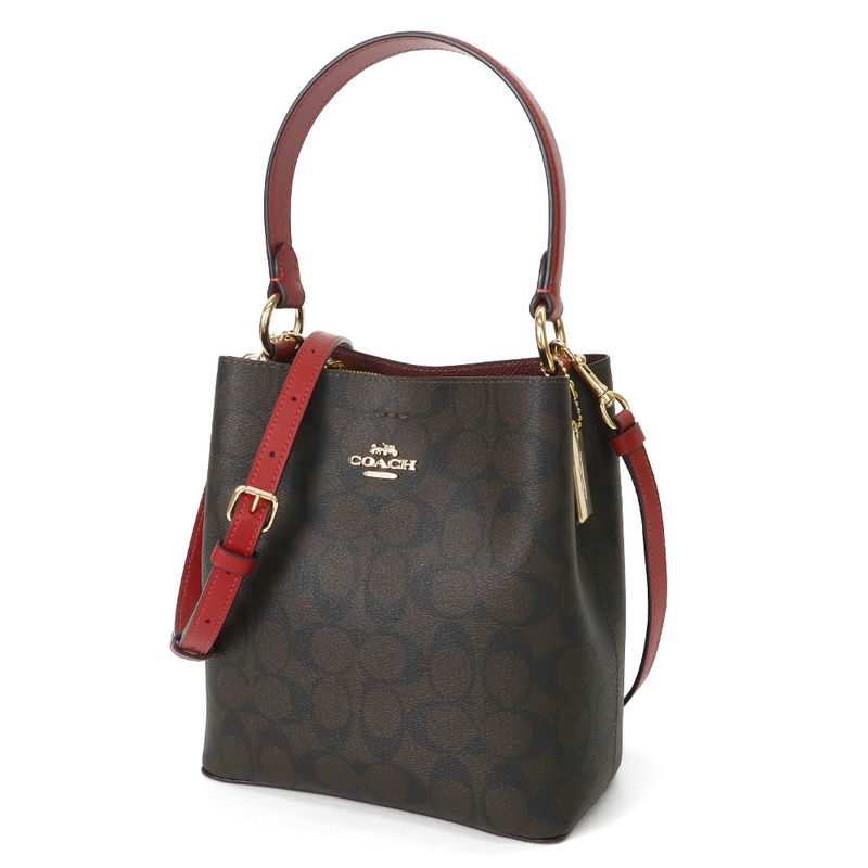 Brandol / COACH コーチ ショルダーバッグ シグネチャー 2way 縦型