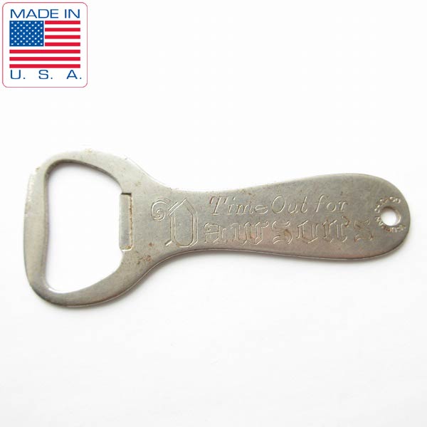オリジナル品 50s USA製 Dawson's 企業物 栓抜き キーホルダー ボトル
