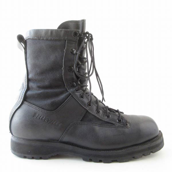 USA製 米軍 BELLEVILLE 700 レザー×ゴアテックス コンバット ブーツ 黒