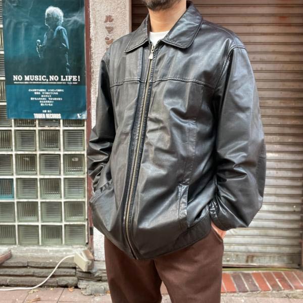 90s M.JULIAN WILSONSレザー | ジャケット XL | ブラック - 札幌