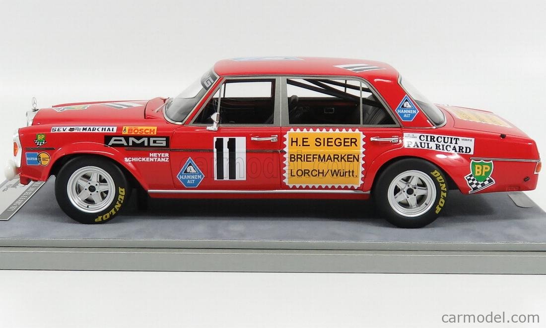 ミニチャンプス 1/18 ベンツ300 SEL 6.8 ADAC 24H