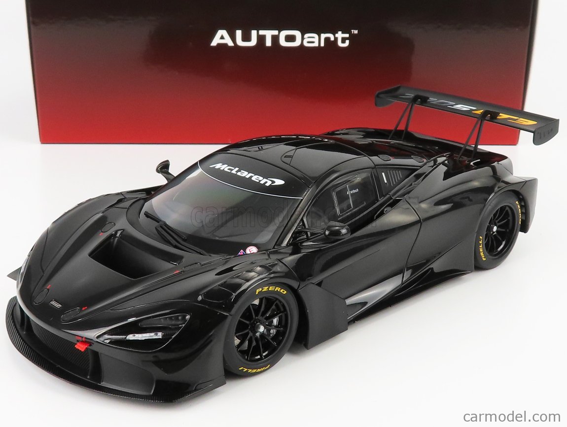 AUTOart McLaren 720S GT3 ブラック 1/18 Autoart 1:18 McLAREN 720S