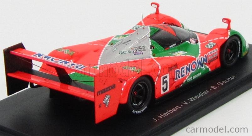 スパーク Mazda MX-R01 1992 Mat Black 1/43 Spark Mazda MX-R01 1992