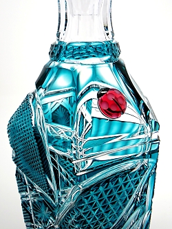 薩摩切子 デキャンタ 酒瓶 ラグジュアリー｜しょうほう 頌峰【ガラス