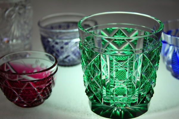 薩摩切子 デキャンタ 酒瓶 ラグジュアリー｜しょうほう 頌峰【ガラス