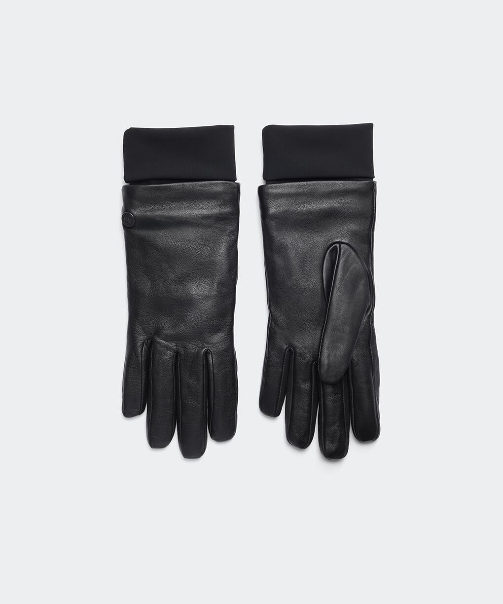 新品タグ付き】JOHN LOBB ブラックカーフスキンレザー手袋 サイズ9