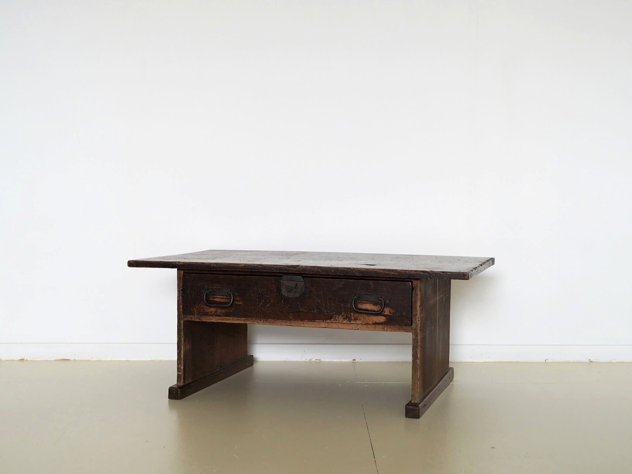 文机 デスク テーブル ローテーブル 古家具 日本 – CAGUYA