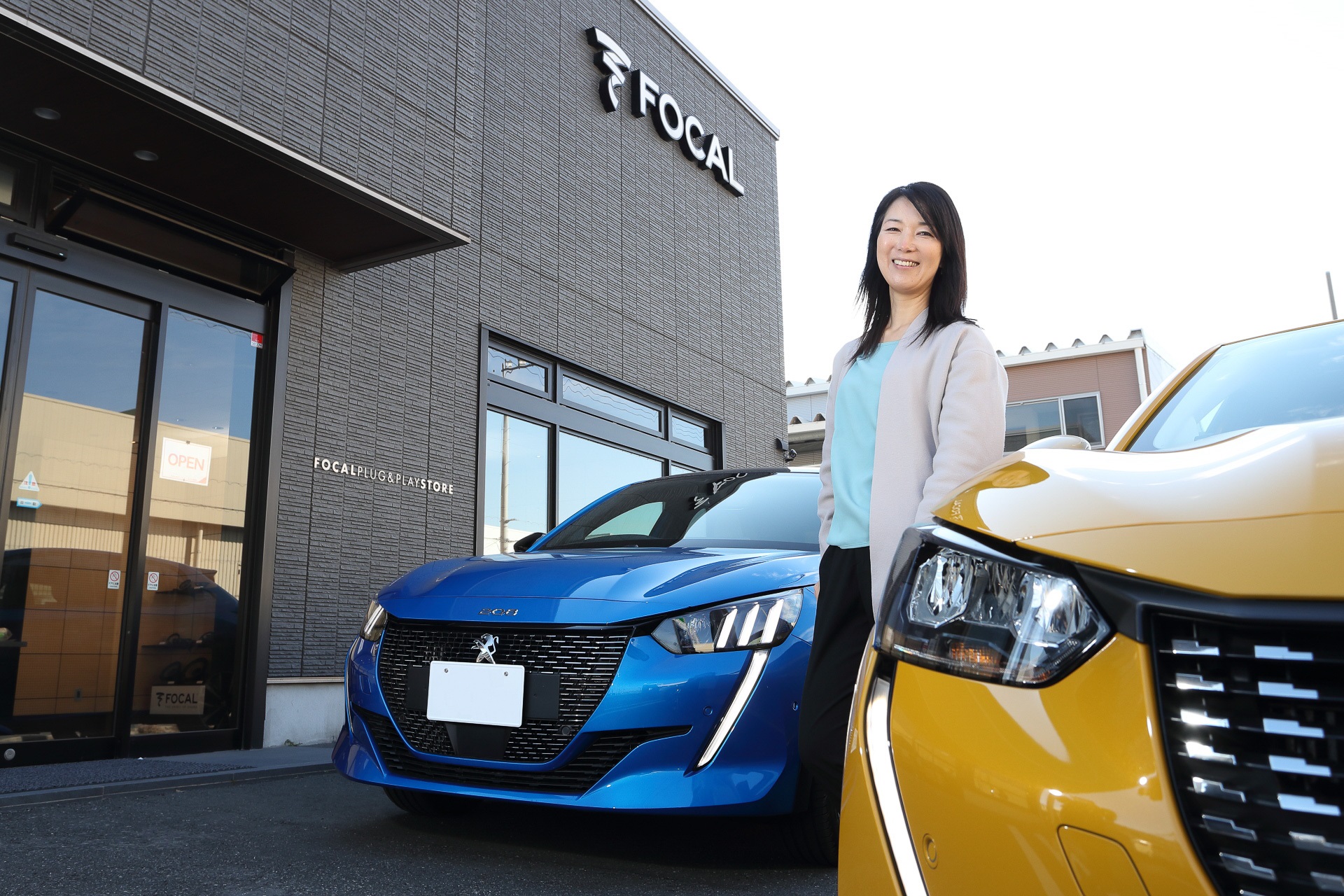 プジョー純正オプションにも採用される「ビーウィズ車種専用スピーカー