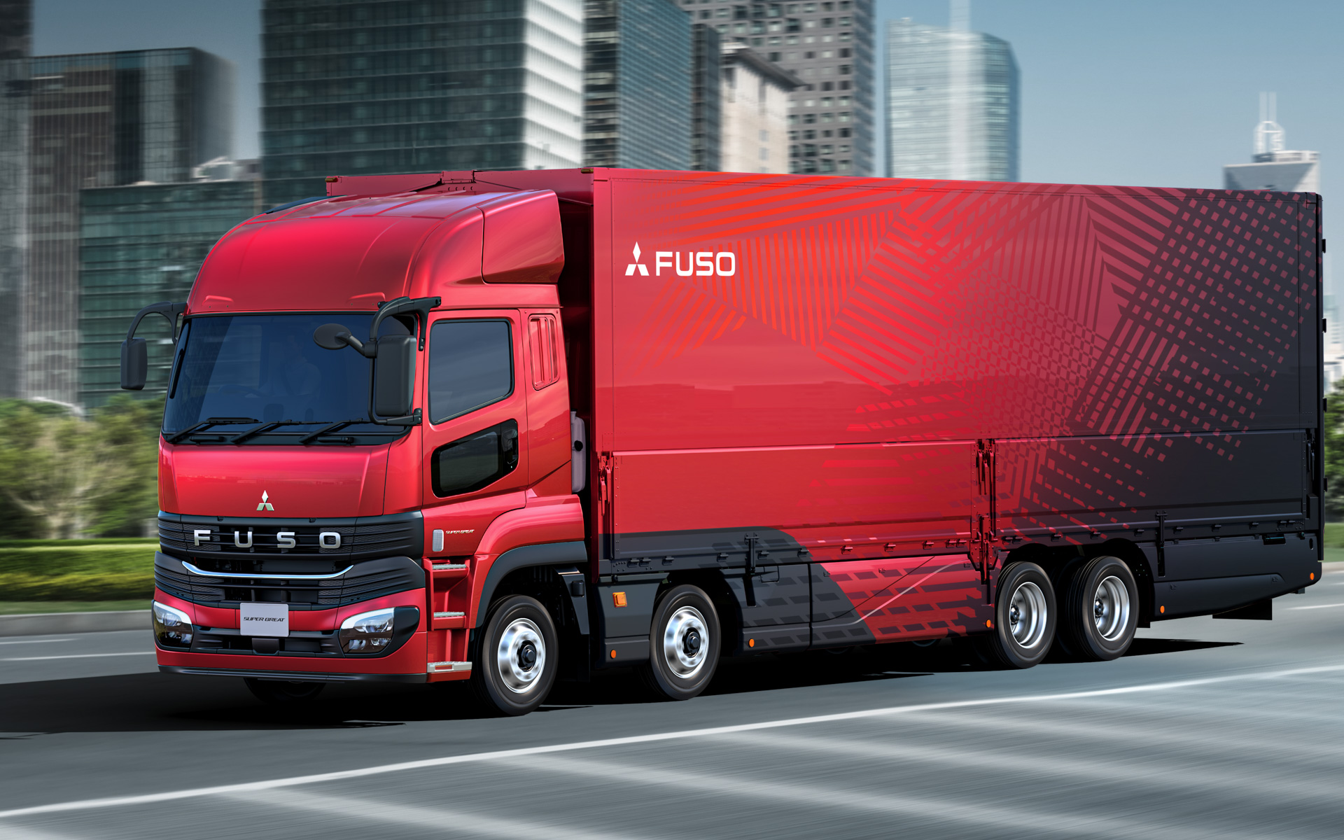 三菱ふそう、大型トラック「スーパーグレート」に進化した高度運転支援