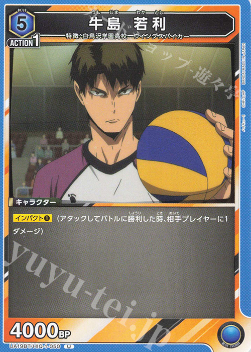 ハイキュー 牛島若利 トランプ U 牛島 若利 販売 | ハイキュー