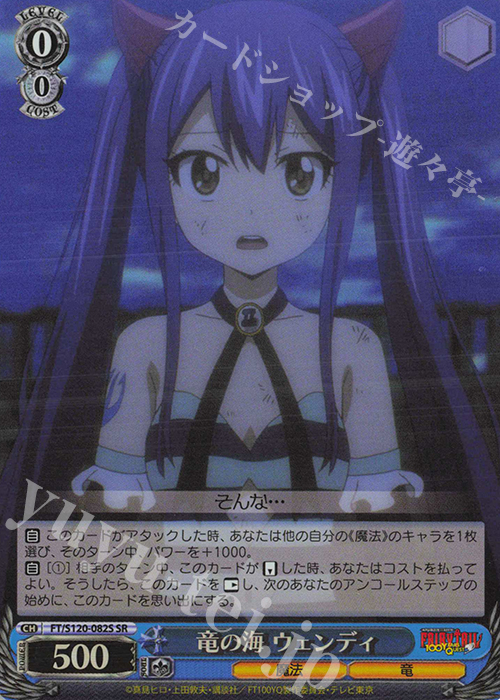 ヴァイスシュヴァルツ 天竜の力 ウェンディ ヴァイスシュヴァルツ 天竜