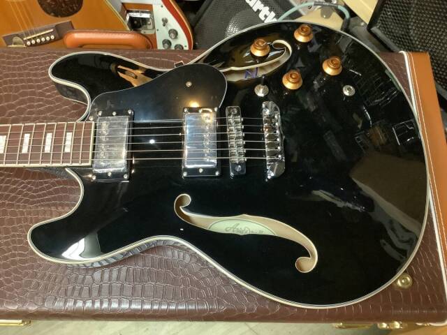 AriaProII TA-200 BK Black アリアプロ2 セミアコ TA200 ブラック 黒