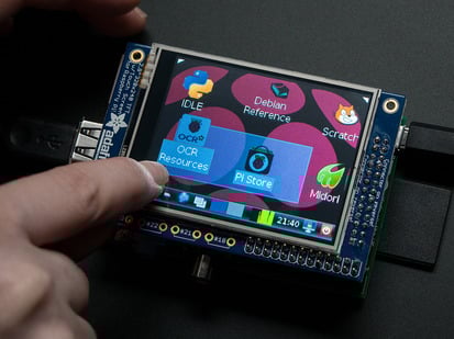 Adafruit PiTFT - 320x240 2.8 TFT+Touchscreen for Raspberry Pi