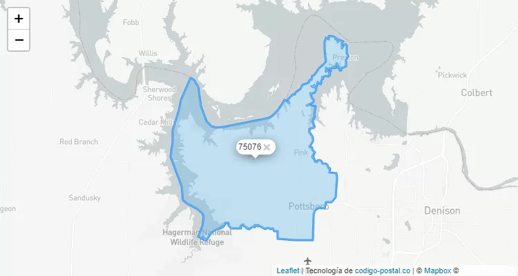 75076 ZIP Code - United States