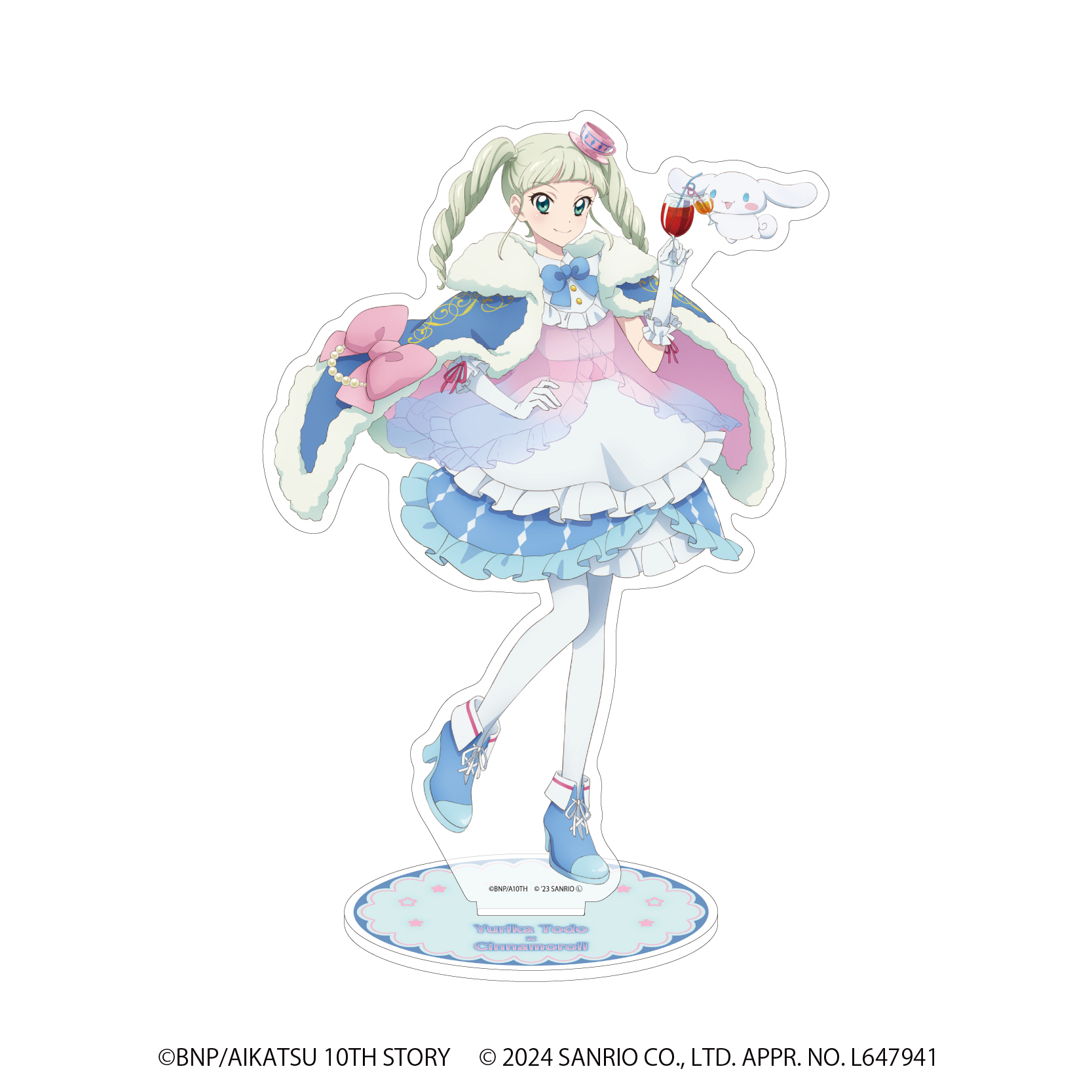 アイカツ！×サンリオキャラクターズ_アクリルスタンド05/藤堂 ユリカ