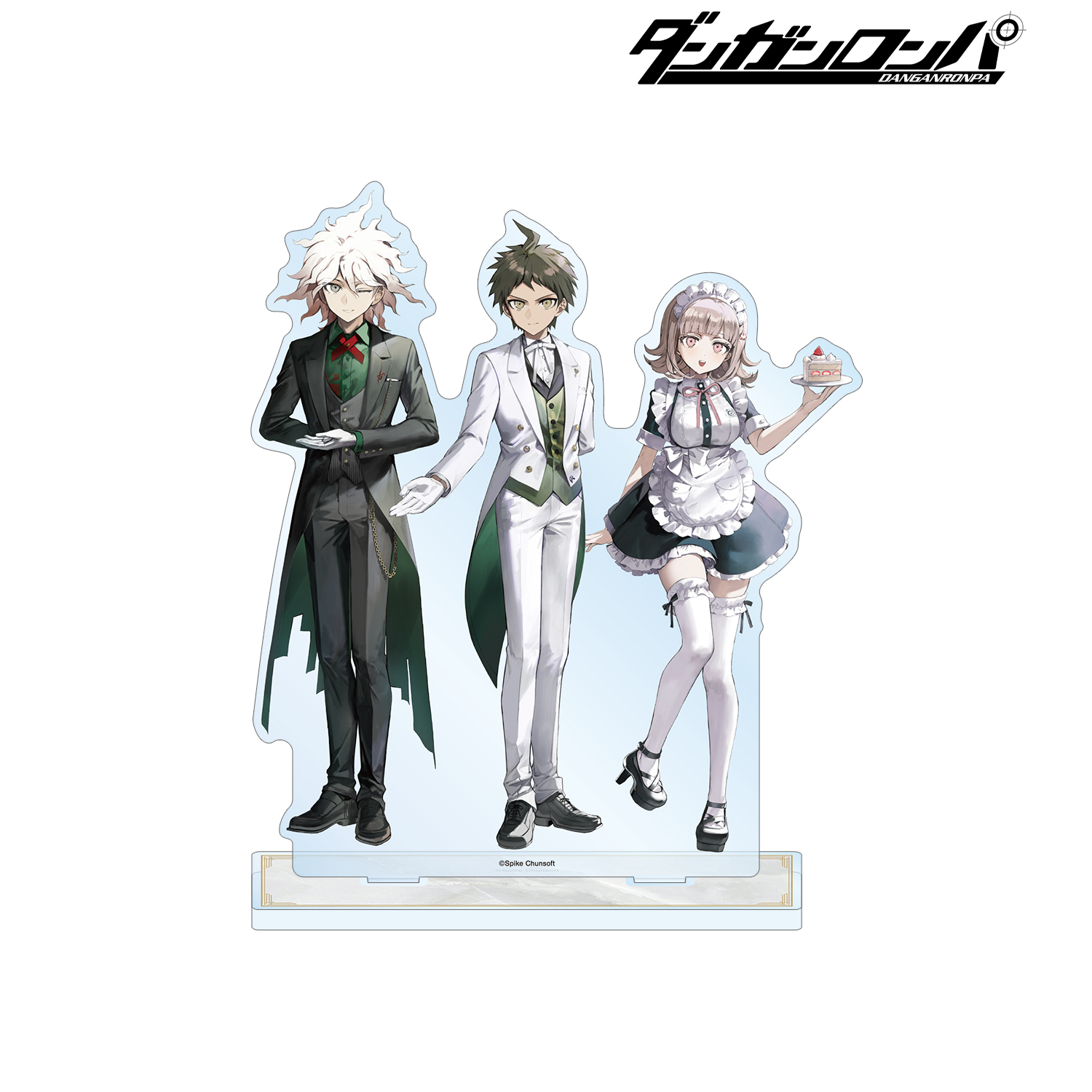 ダンガンロンパシリーズ_緜さんイラスト 日向創&狛枝凪斗&七海千秋