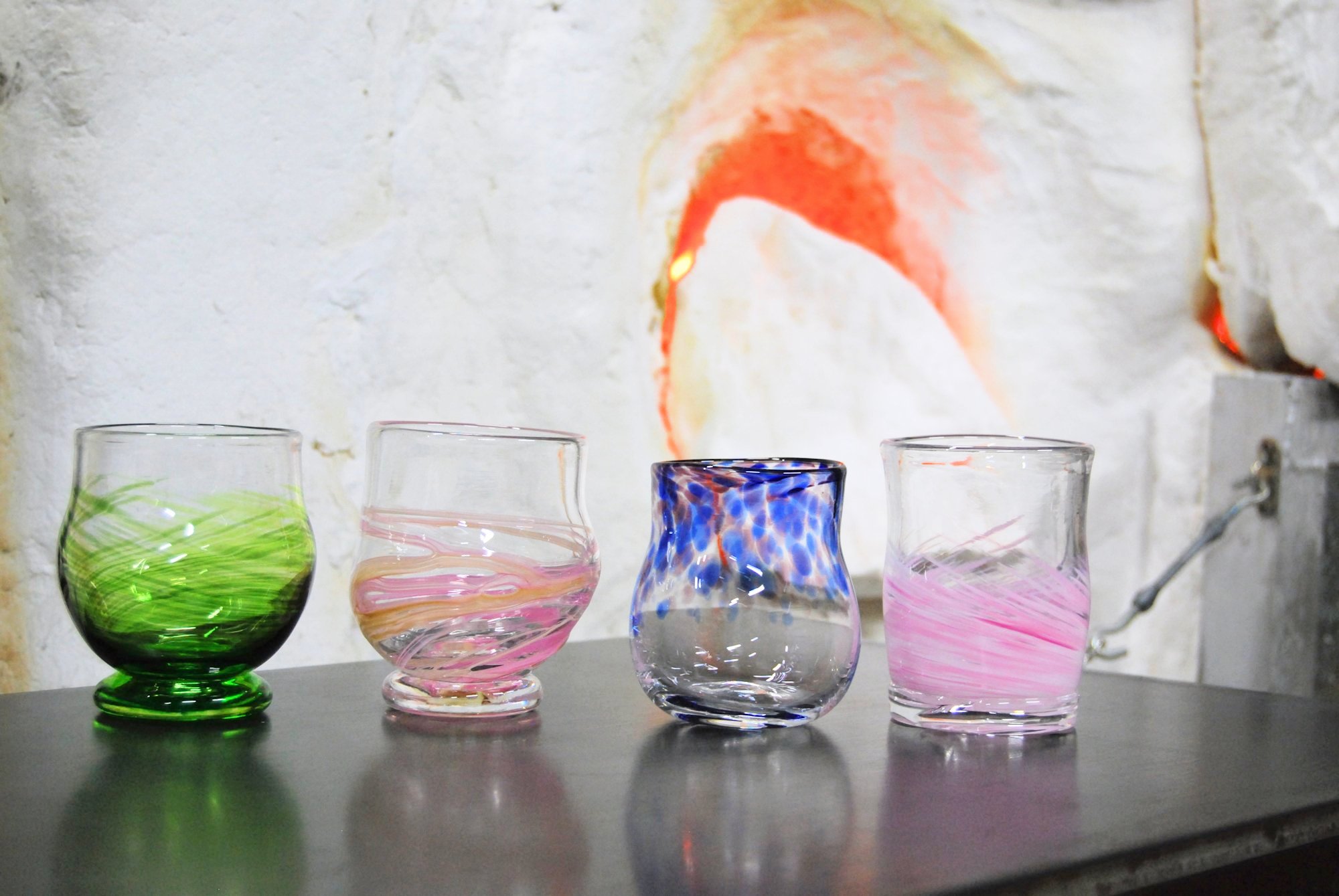 吹きガラス作家の世界を体験☆世界に一つだけ！オリジナル吹きガラス