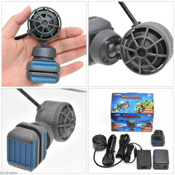 カミハタ ポラリオⅠ 淡水海水両用 高性能水槽用水流ポンプ 水量35