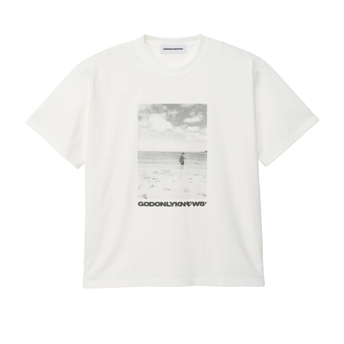 GOD ONLY KNOWS ホワイトTシャツ GOD ONLY KNOWS ホワイトTシャツ