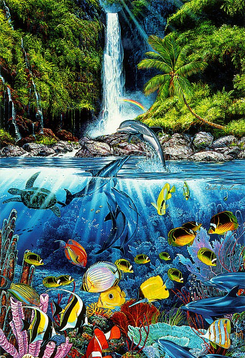 絵画 SEA VISION Christian Riese Lassen 1991 絵画 SEA VISION