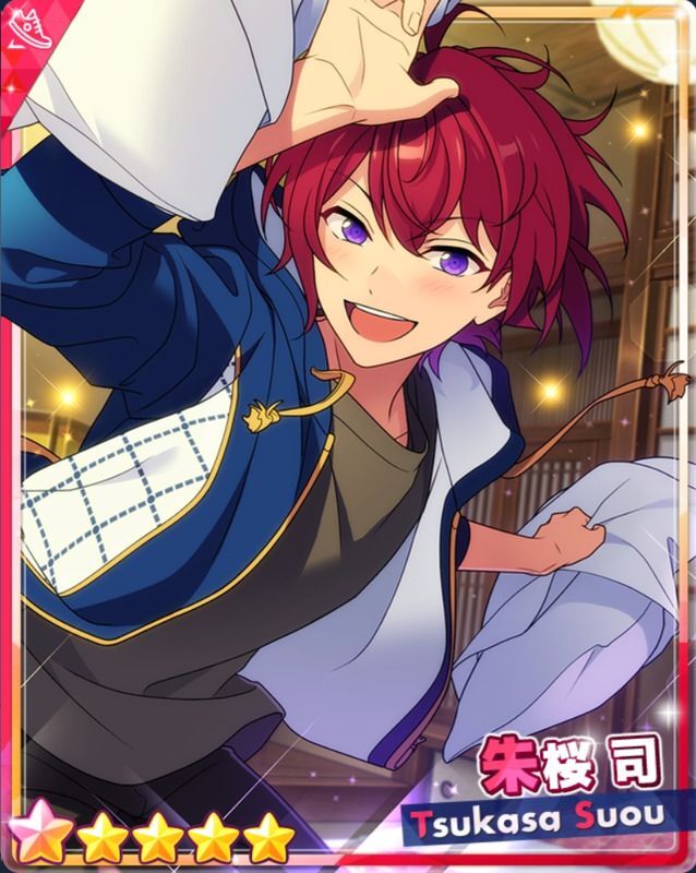 あんスタ 招募ポラロイド A 朱桜司 あんスタ 招募チェキ風ポラロイド