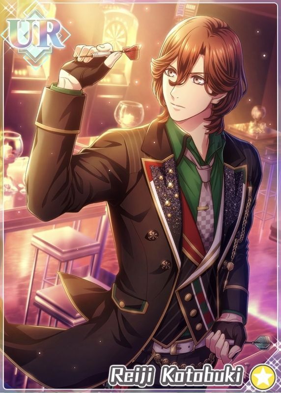 即日発送】うたプリ シャニライ ビジュコレ3 UR 嶺二 サイン うたプリ