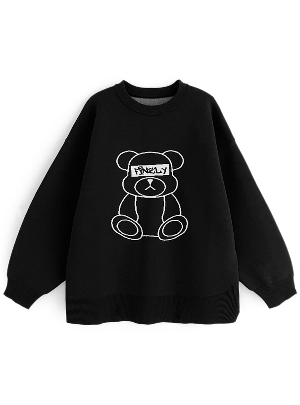 くまニットトップス[kz589] | レディースファッション通販のグレイル