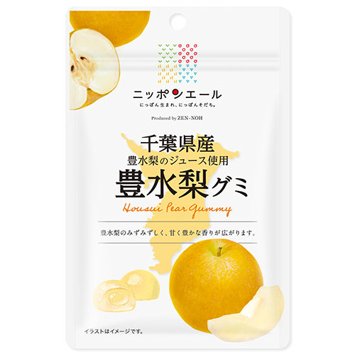 全国農協食品 千葉県産豊水梨グミ ※軽減税率対象商品｜【ハンズネット