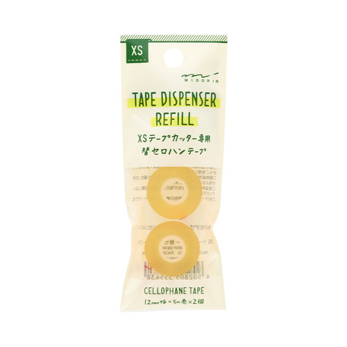 ミドリ（MIDORI） XSテープカッター替セロハンテープ 35543｜【ハンズ