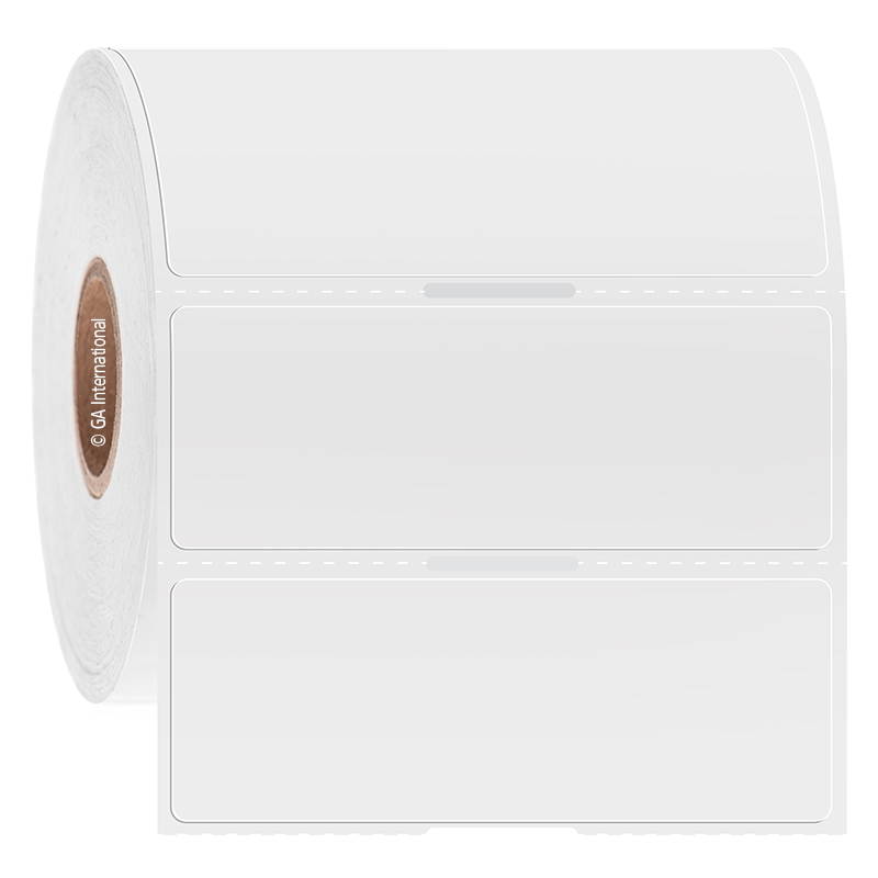 Transparent Removable Cryo Laser Labels, US Letter - 2.63