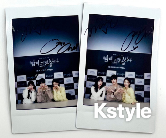 tripleS ∞! ハッチ スミン チェキ 直筆サイン入り tripleS ∞! ハッチ