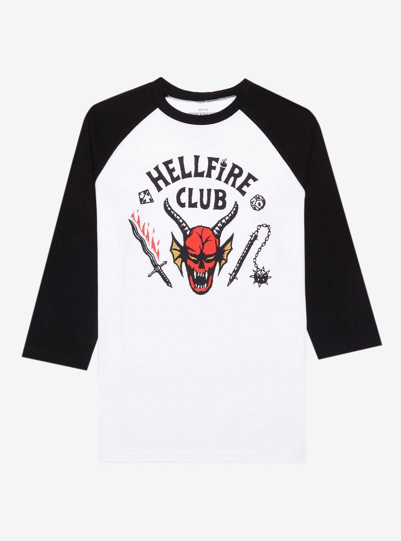 Stranger Things Hellfire Club Raglan T-Shirt | BoxLunch